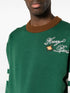 logo-embroidered wool-blend jumper