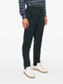 corduroy slim-cut trousers
