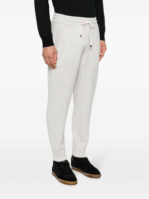 cashmere track trousers