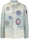 Travel badge denim jacket