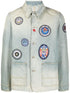 Travel badge denim jacket