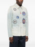 Travel badge denim jacket