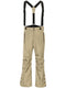 logo-print strap straight-leg trousers
