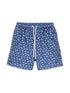 graphic-print drawstring-waistband swim shorts