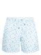 Madeira dolphin-print swim shorts