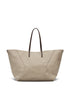 trapeze-body cotton-blend tote bag