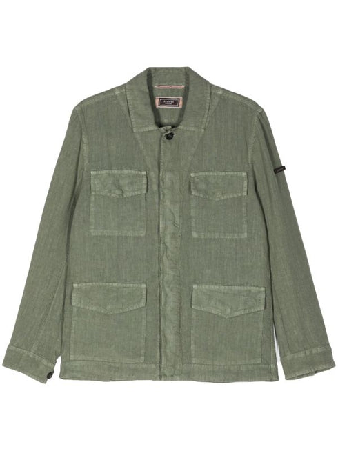 four-pockets linen shirt