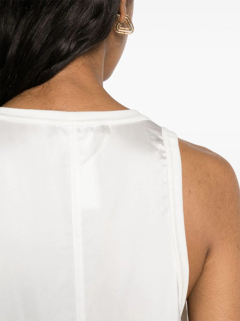 хлопковая майка со вставками