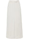 Fluid twill maxi skirt