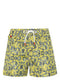 graphic-print swim shorts