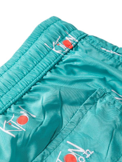 logo-print swim shorts