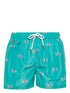 logo-print swim shorts