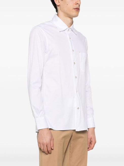 рубашка из хлопкового джерси