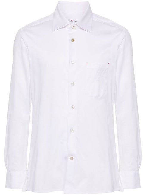 рубашка из хлопкового джерси