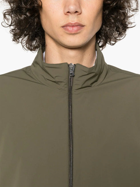 chaqueta bomber de tafetán