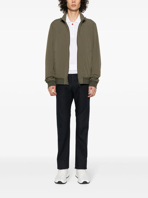 chaqueta bomber de tafetán