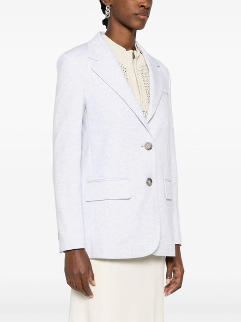 single-breasted blazer