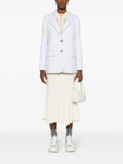 single-breasted blazer