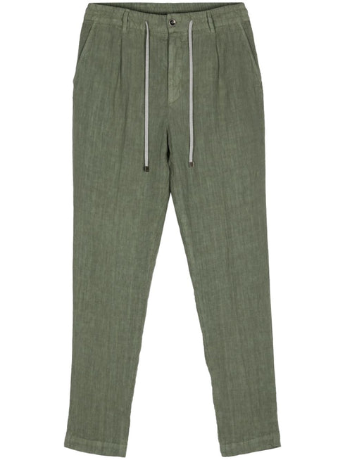 linen trousers