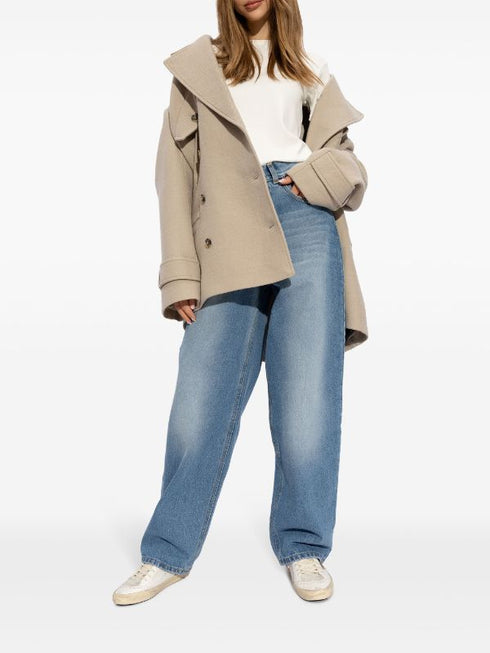 Mid Star glitter-detail sneakers