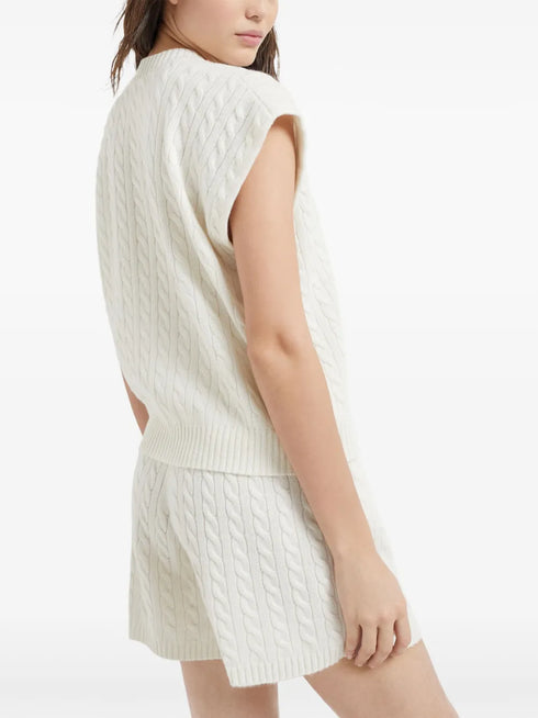 Вязаный топ