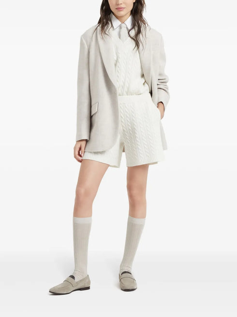 Вязаный топ