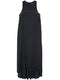 Monili-chain satin maxi dress