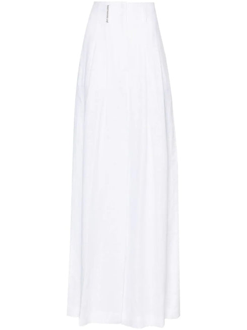 high-waist palazzo pants