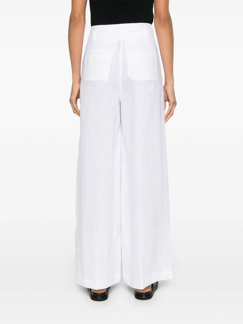 high-waist palazzo pants