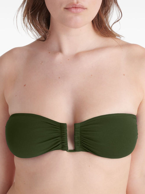 Mostrar top de bikini bandeau
