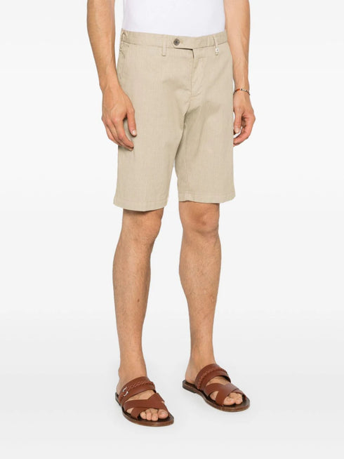 клетчатые шорты-бермуды