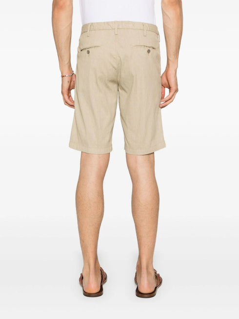 клетчатые шорты-бермуды