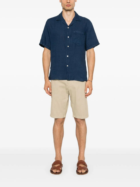 клетчатые шорты-бермуды