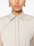 Monili-chain panelled shirt