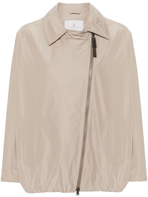 off-centre zip padded jacket