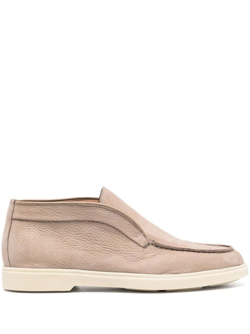 мокасины из шагреневой замши