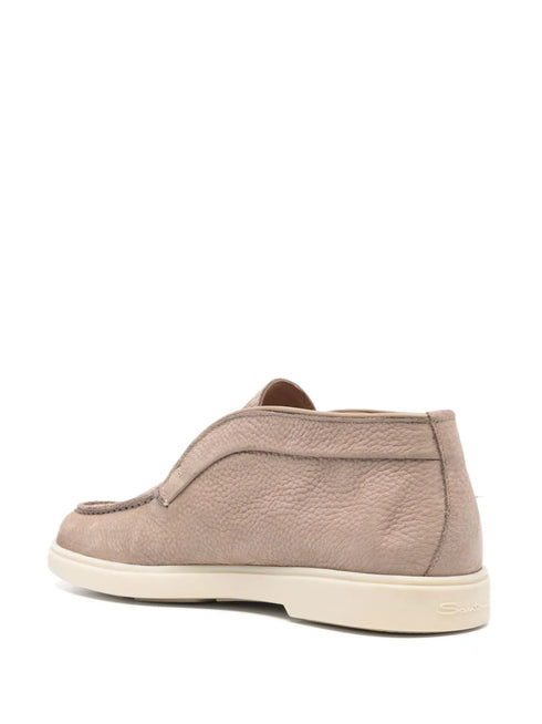 мокасины из шагреневой замши