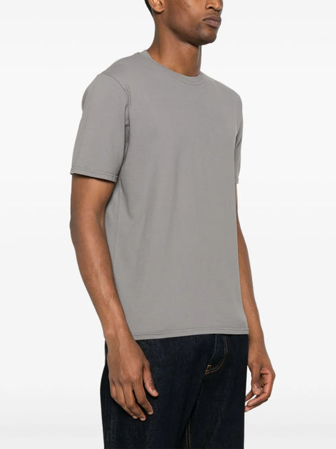 хлопковая футболка с коротким рукавом