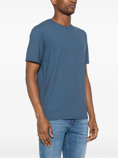 хлопковая футболка с коротким рукавом