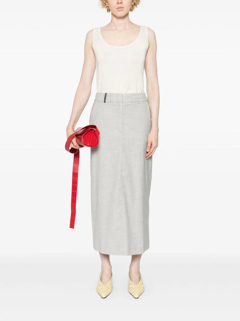 топ из ребристой вязки