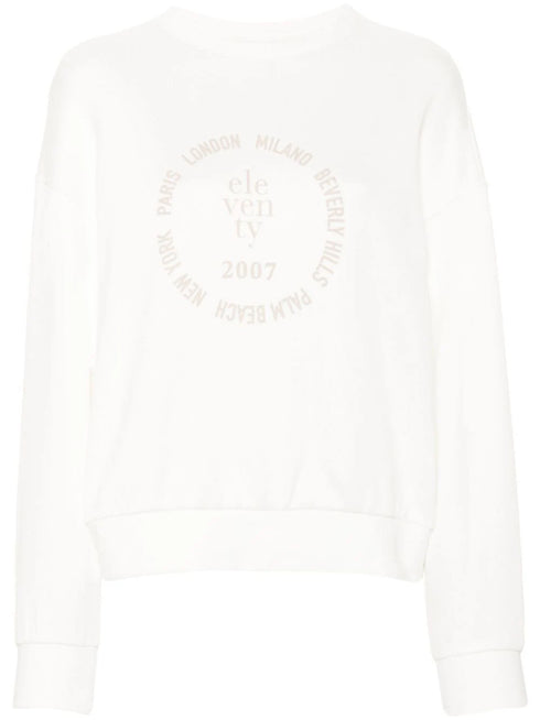 logo-print cotton sweatshirt
