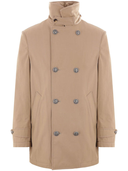gabardine padded jacket