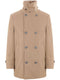 gabardine padded jacket