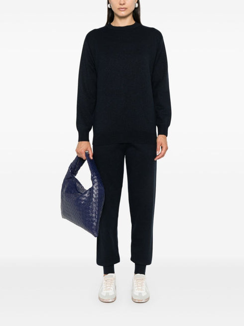 pantalones deportivos de punto con brillantina