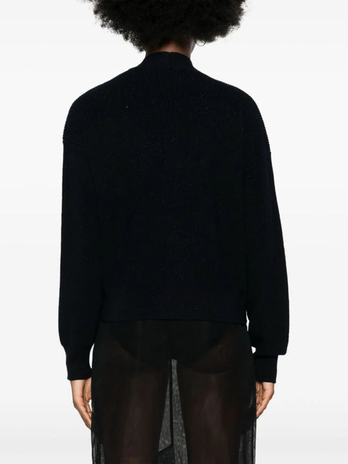 cárdigan de punto grueso