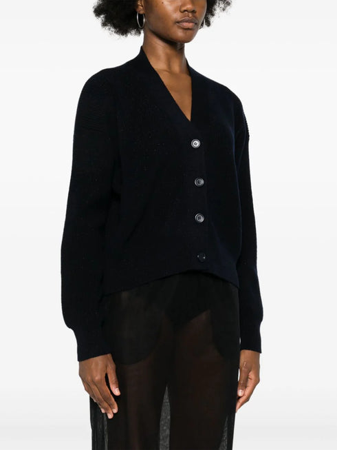 cárdigan de punto grueso