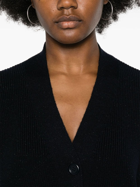 cárdigan de punto grueso