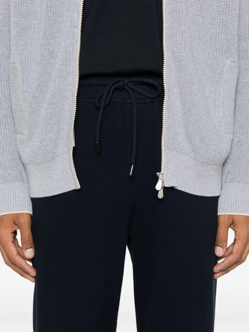 logo-print track pants