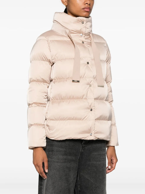 logo-plaque puffer jacket