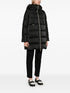 Raso hooded padded coat